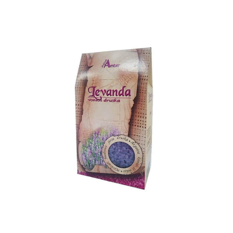 Dabīgais vannas sāls Aqua Amber - Lavanda
