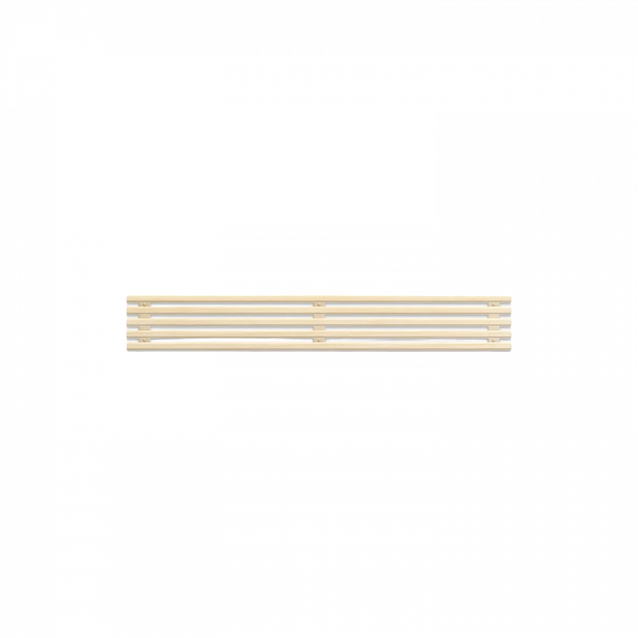 Atzveltne, apses koks, 16x300x1550-2350mm