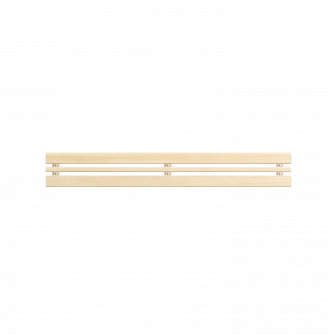 Atzveltne, apses koks, 28x300x1550-2400mm