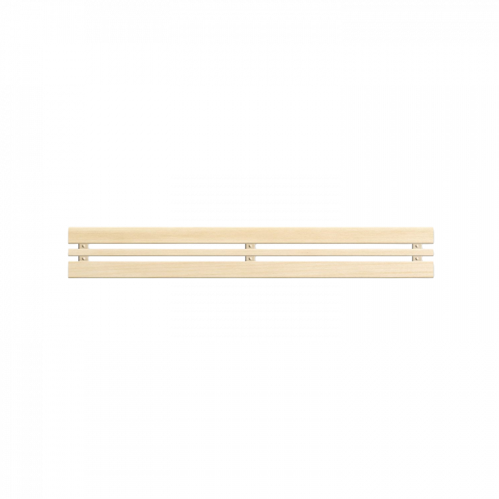 Atzveltne, apses koks, 28x300x1550-2400mm