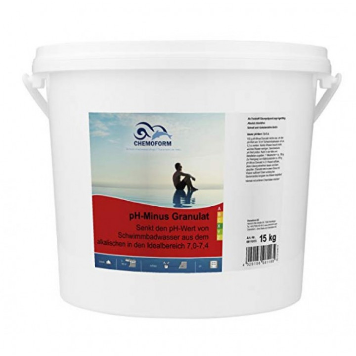 PH mīnus granulas CHEMOFORM, 15 kg