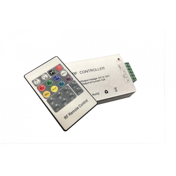 LED krāsu maiņas kontrolieris RF