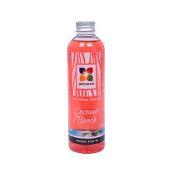 PASSION aromterapijas aromāts burbuļvannām un burbuļvannām, Kokosriekstu pludmale 250 ml  PASSION aromterapijas aromāts burbuļvannām un burbuļvannām, Kokosriekstu pludmale 250 ml