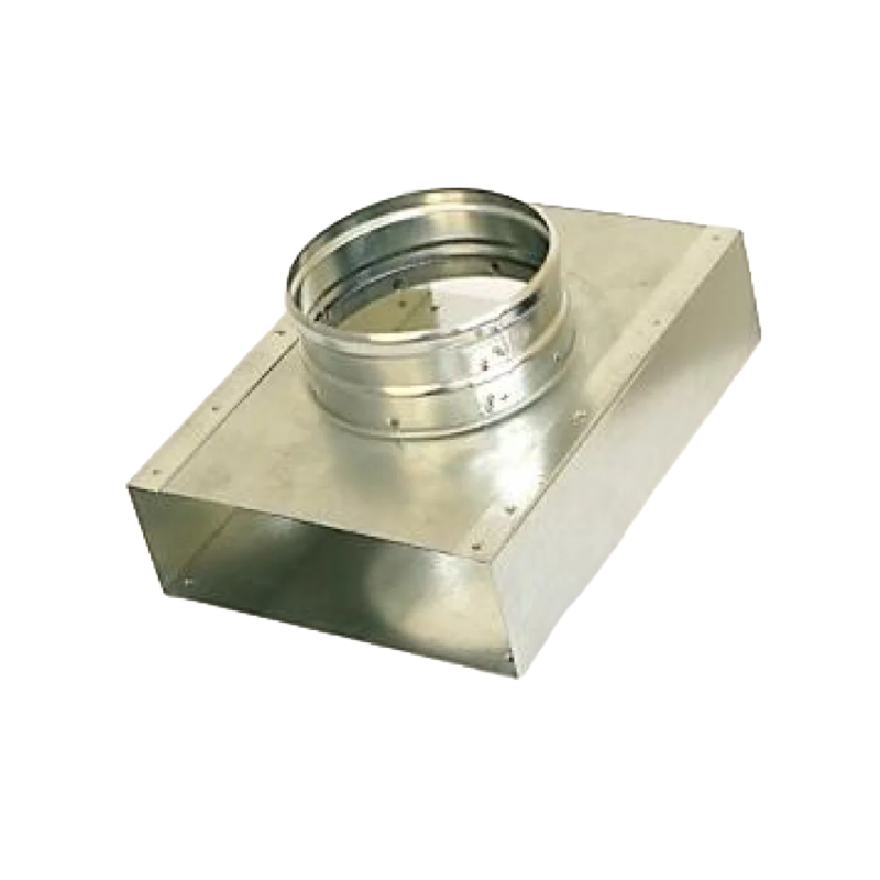 Sānu pāreja – 90°, diametrs 100 mm