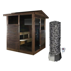 Pirts māja Narvi Kota Pihasauna Softy 9 kW 