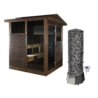 Pirts māja Narvi Kota Pihasauna Softy 9 kW