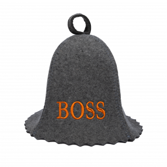 Pirts cepure - BOSS, pelēka