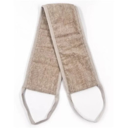 Muguras skruberis ar viegliem rokturiem 