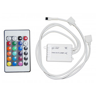 LED krāsu maiņas kontrolieris IR