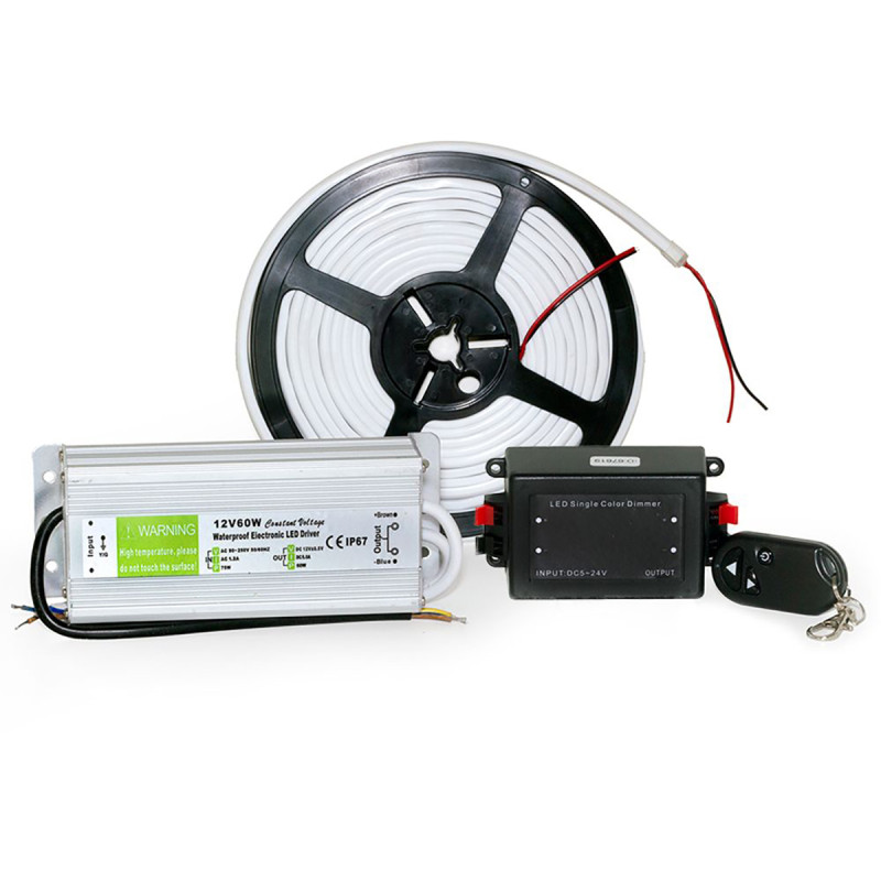 Sauflex LED MILK komplekts 12W, 5m