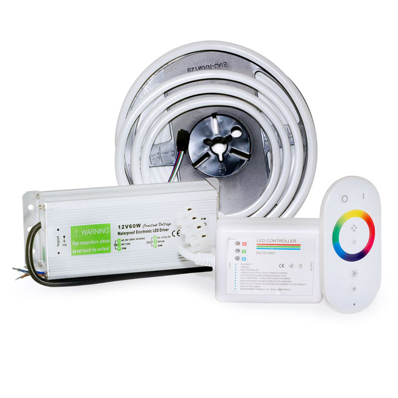 Sauflex LED RGB MILK komplekts 12 W, 5 m