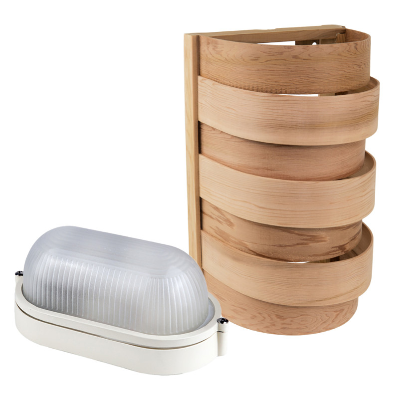 Zāģa lampas un režģu komplekts 917-D, ciedrs