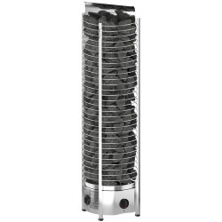 Elektriskā pirts sildītājs – SAWOTEC Tower Wall, AR IEBŪVĒTU VADĪBU 