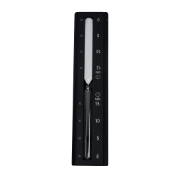 SAUFLEX smilšu pulkstenis, melns 15 min 