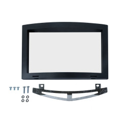 Rezerves daļas - malkas sildītājiem HARVIA - Durvis ar stiklu, Duo-krāsnis 