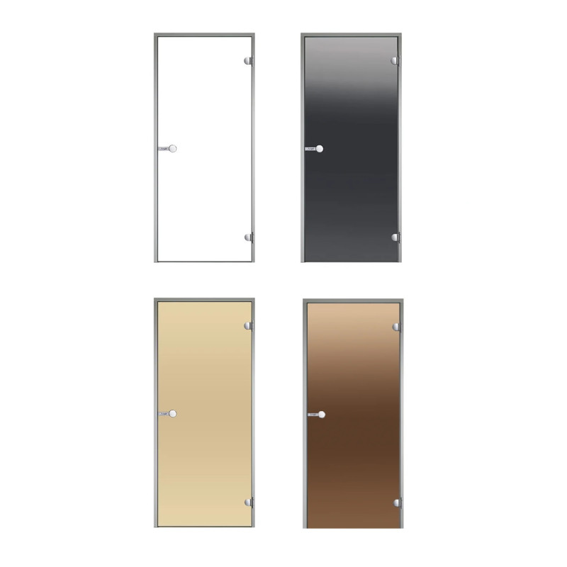 HARVIA stikla durvis tvaika, pirts telpām 8x19