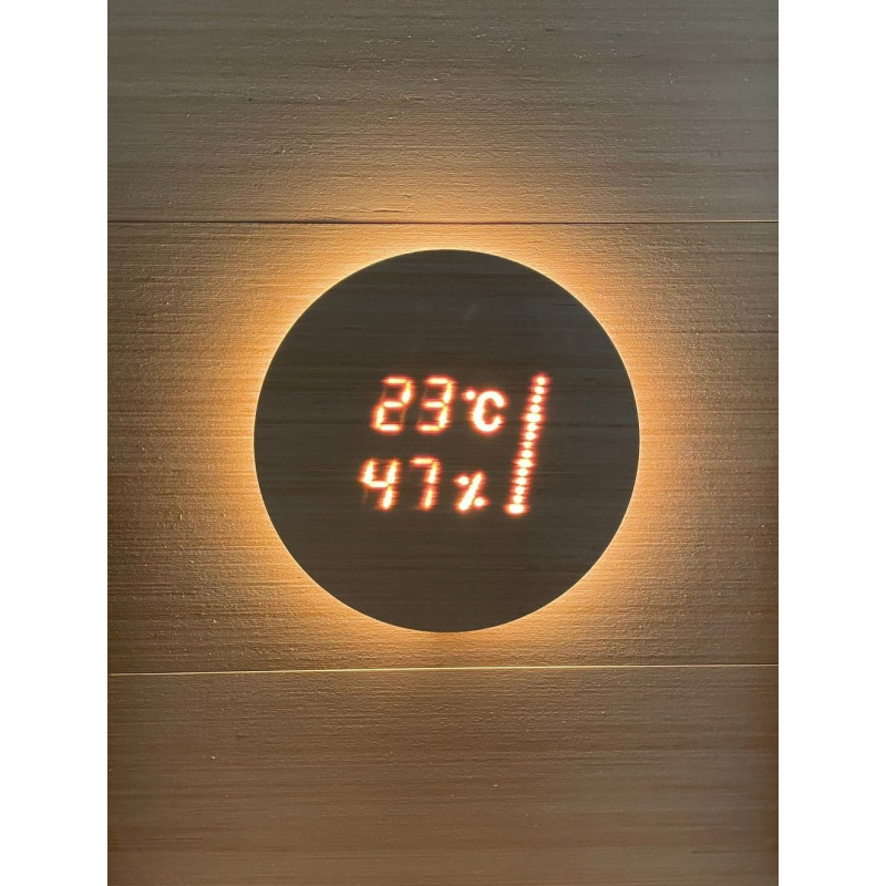 Termometrs - higrometrs un elektroniskais smilšu pulkstenis - CARIITTI ASPECTU