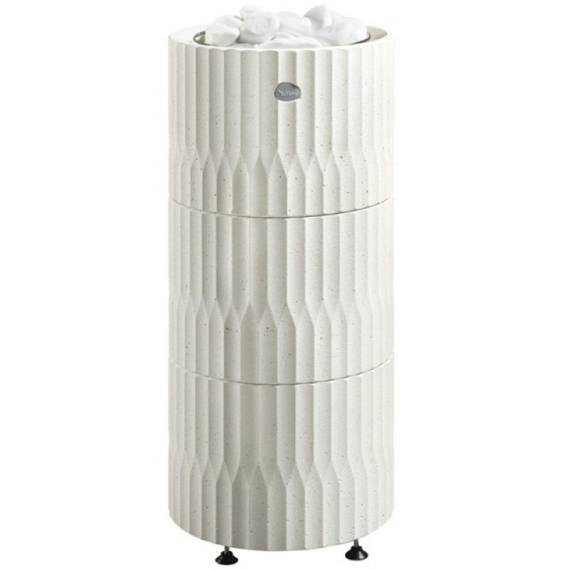 Pirts krāsns TULIKIVI RIITE, balta, ar vadības paneli