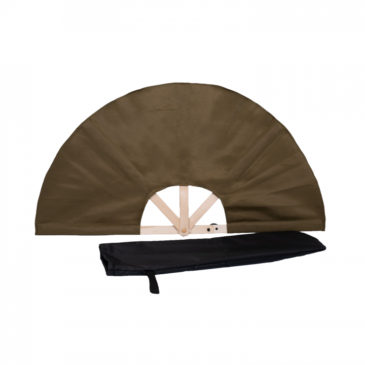 Auduma pirts ventilators, haki krāsā