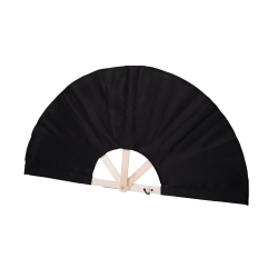 Auduma pirts ventilators, melns 
