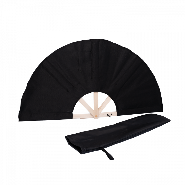Auduma pirts ventilators, melns