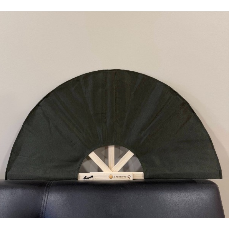 Auduma pirts ventilators, tumši zaļš