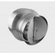Pirts ventilators VOK-T 150°C, 135/Ø100mm, ar pretvārstu