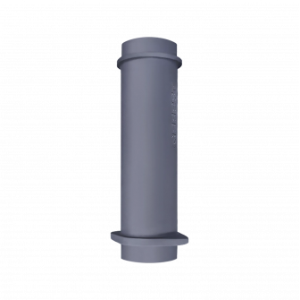 Augšējā čuguna dūmvada caurule GEFEST pirts krāsnīm, Ø130 mm, 500 mm