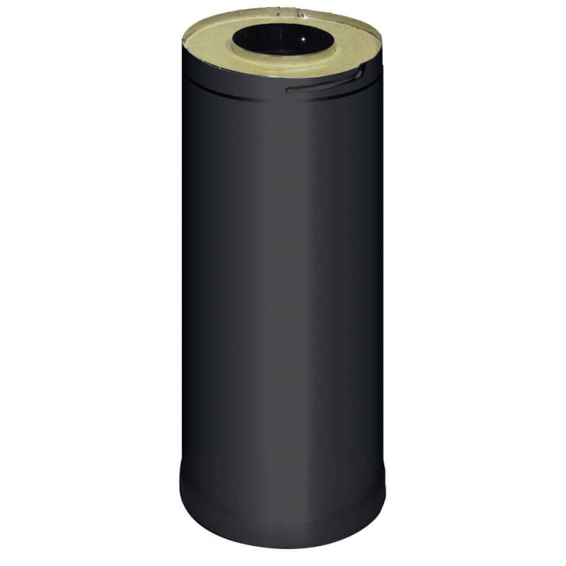 HARVIA tērauda skursteņa pagarinājums 0,5 m, melns