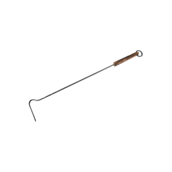 Kamīna pokers ar koka rokturi 620 mm 