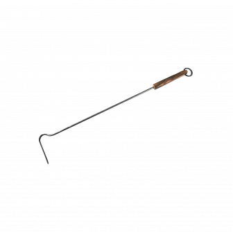 Kamīna urniņa ar koka rokturi 620 mm