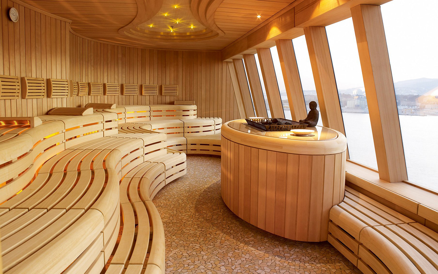 AIDA Cruises Glass Sauna